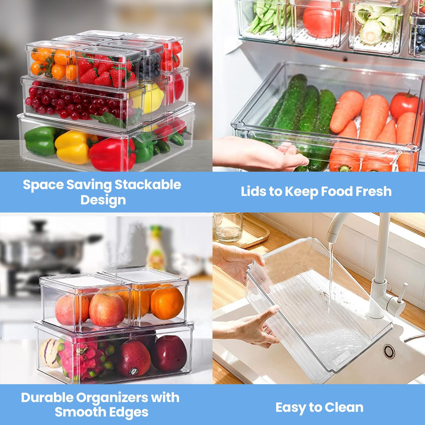 Refrigerator Organizer Set