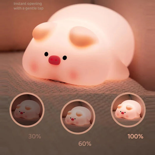 Piggy LED Lamp USB Rechargeable