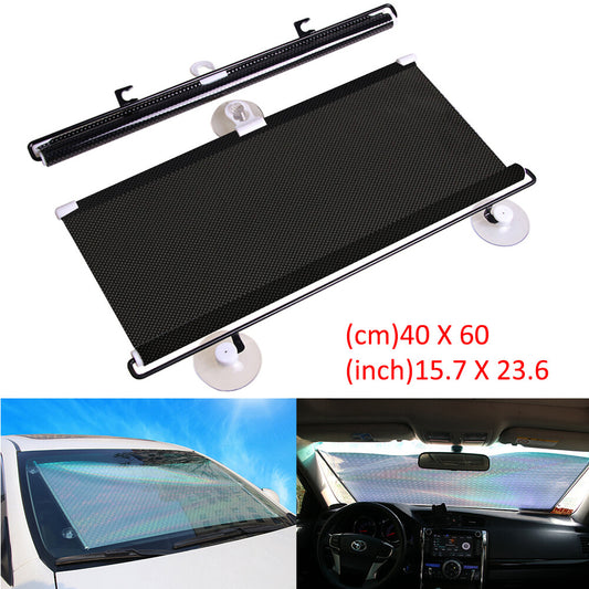 Retractable Car Windshield Sunshade