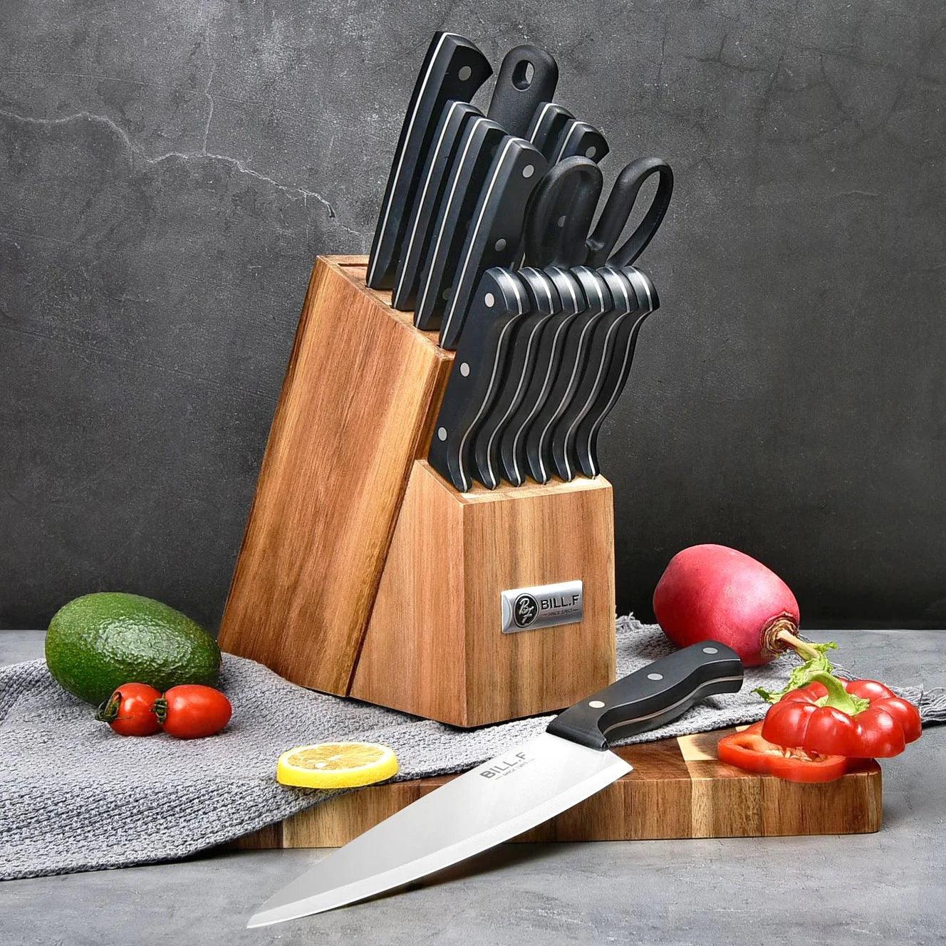 Stainless Steel Kitchen Knife Set