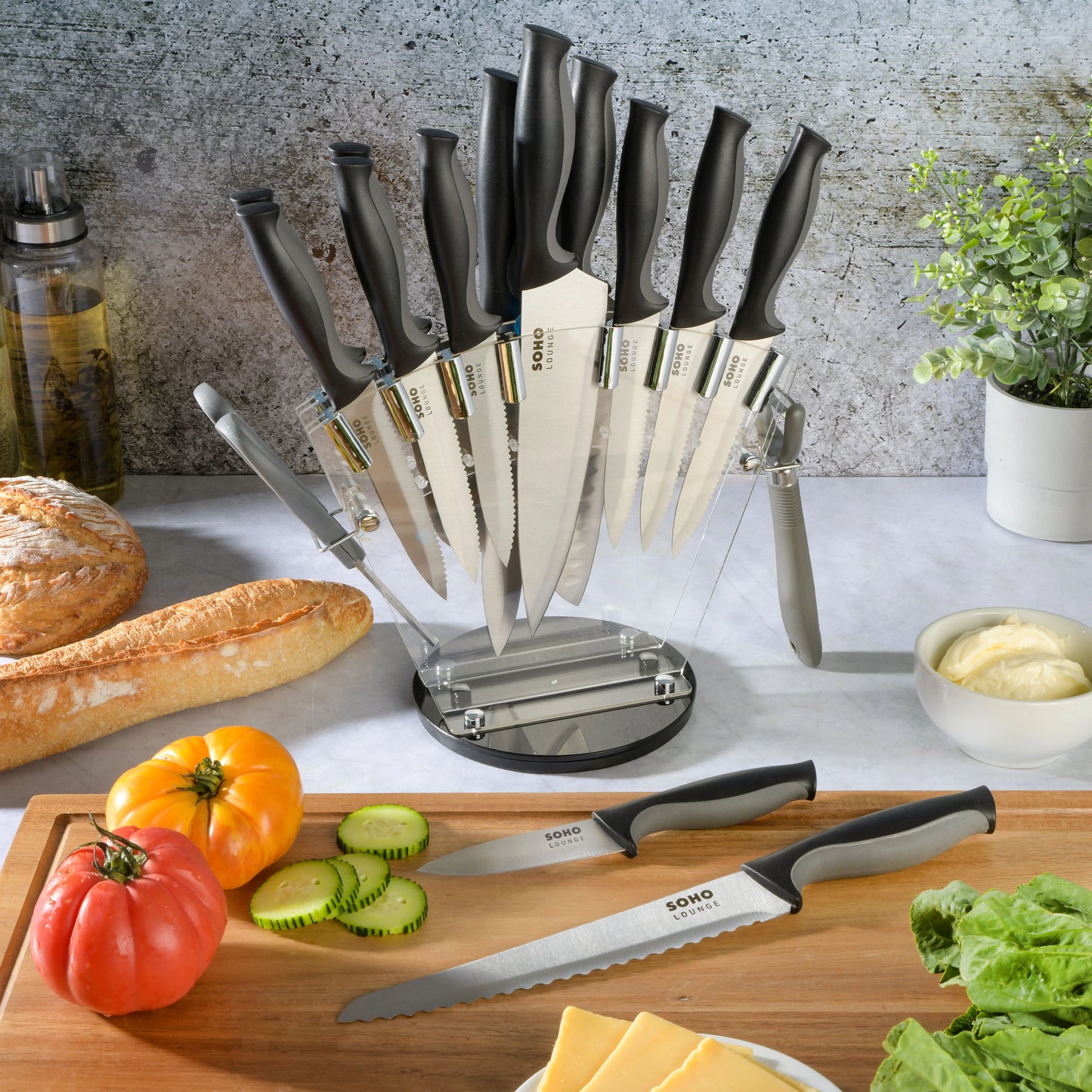 Stainless Steel Kitchen Knife Set