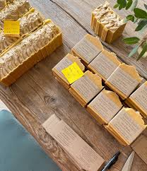 Handmade Natural Soap Bar – Oat & Honey